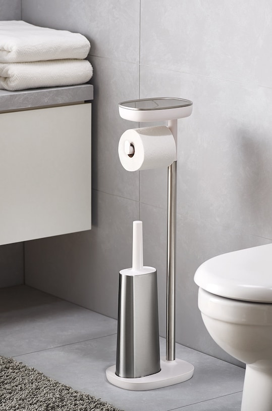 Łazienka Joseph Joseph stojak łazienkowy na papier ze szczotką EasyStore 70519 multicolor