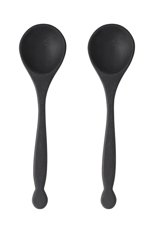 Bloomingville Salátové lžíce (2-pack) černá 82050448
