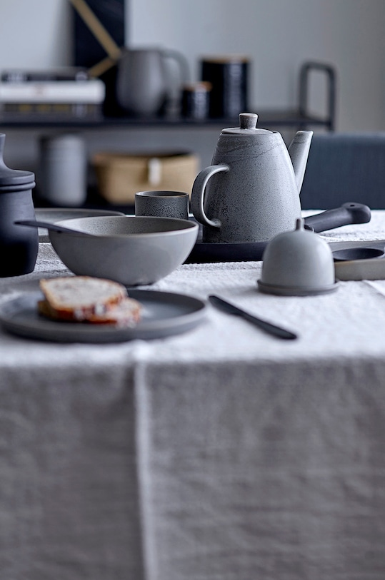 Bloomingville Salátové lžíce (2-pack) černá 82050448