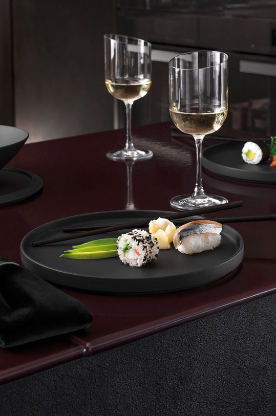 Villeroy & Boch talerz Iconic La Boule 1016656007 czarny AA00