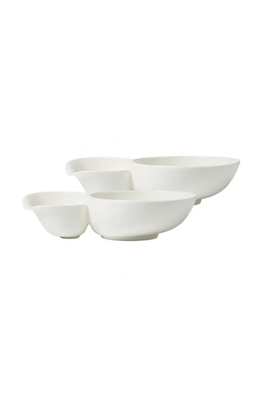 Villeroy & Boch подвійна миска Soup Passion білий 1041737533