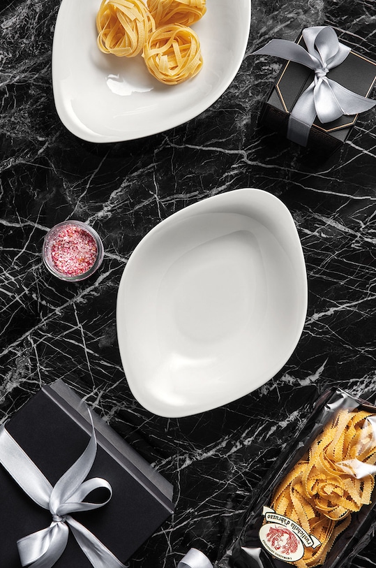 Villeroy & Boch zestaw misek do makaronu Vapiano (2-pack) 1042578472 biały AA00