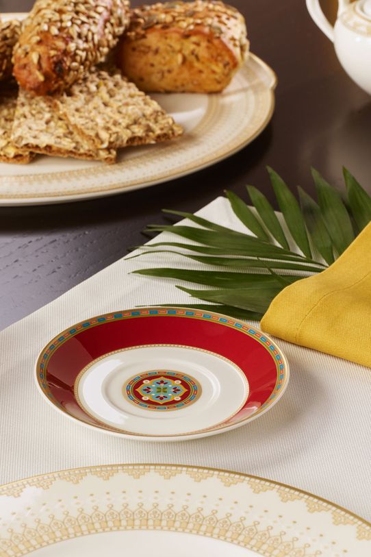 Villeroy & Boch tanjurić za šalicu Samarkand Rubin 1047311430 šarena AA00