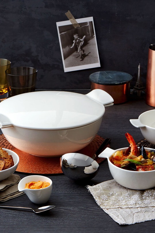 Konyha és bár Villeroy & Boch váza Soup Passion 1041732330 fehér