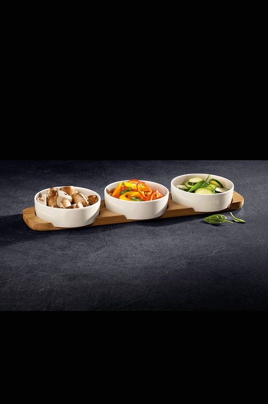 Villeroy & Boch szószos tálkák Pizza Passion (3 db) 1041728051 fehér AA00