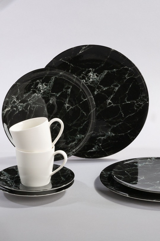 Villeroy & Boch kávéskészlet Marmory (8 db) 1951638856 fekete AA00