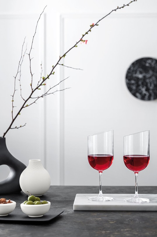 Kuchnia i bar Villeroy & Boch zestaw kieliszków do wina NewMoon (4-pack) 1136538110 transparentny