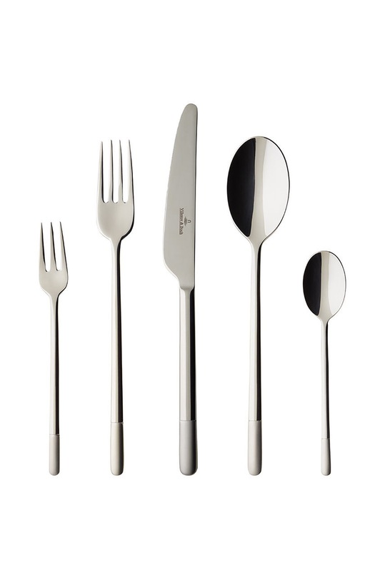 Villeroy & Boch evőeszköz készlet Ella Satiniert (30 db) szürke 1263539050
