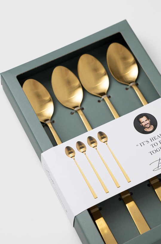 Bitz Набор ложек для латте Latte (4-pack) 23284. жёлтый AA00