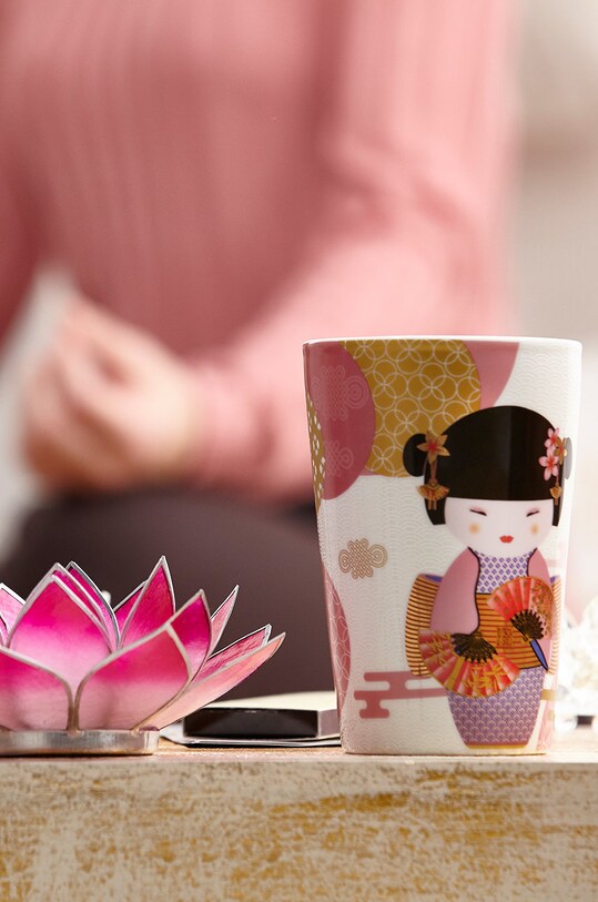 Eigenart cană cu infuzor TeaEve Little Geisha 80043 multicolor