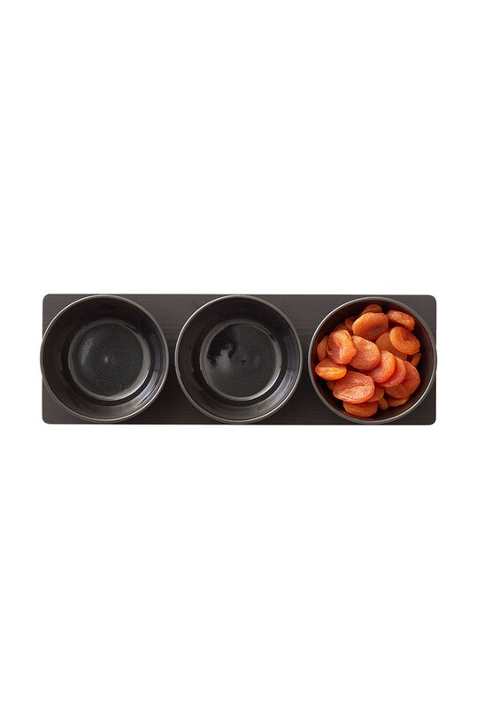 Bitz σετ μπολ με βάση Black (3-pack) μαύρο 15426