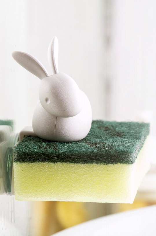 Kuhinja i bar Qualy držač za spužvicu 10206.WH bijela