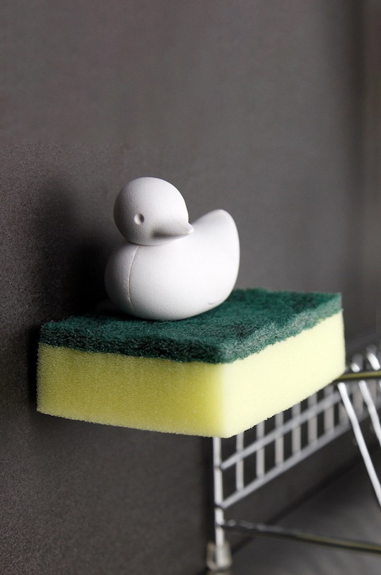 Bucătărie și bar Qualy suport de burete 10225.WH alb