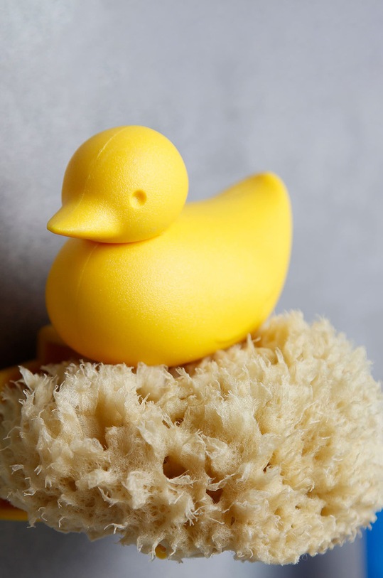 Qualy Держатель для губки 10225.YW жёлтый AA00