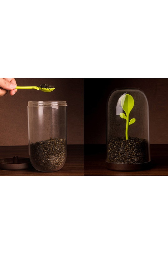 Qualy pojemnik na herbatę z łyżeczką 10205.BN