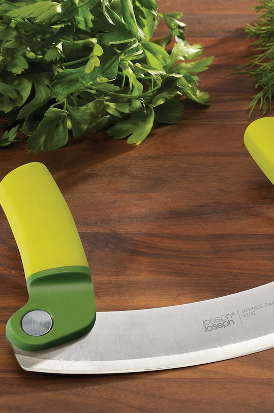 Joseph Joseph cuțit pentru plante Mezzaluna 10079 verde AA00