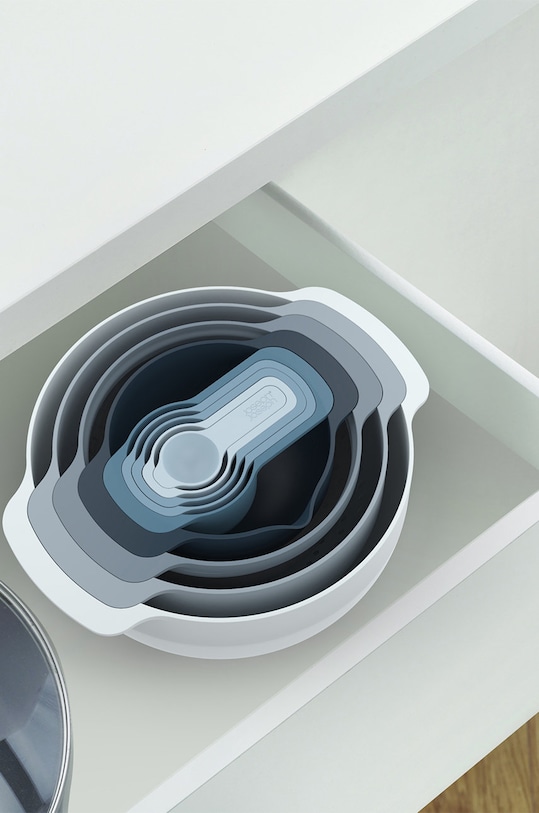 Joseph Joseph sada kuchynského príslušenstva: misky a odmerky Nest (9-pak) viacfarebná 40101.