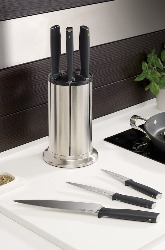 Komplet nožev z organizatorjem Joseph Joseph 100 Collection 6-pack pisana 95034