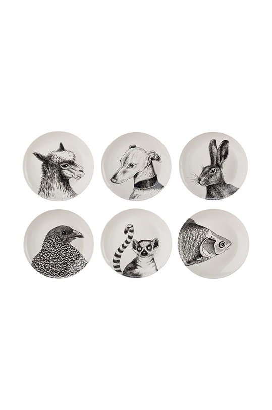 Pols Potten tányér szett 6 db fehér 230.400.515