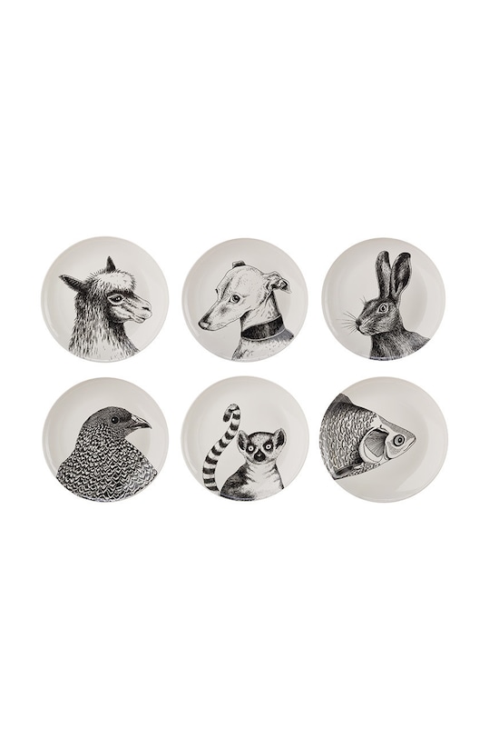 Pols Potten tányér szett 6 db fehér 230.400.515