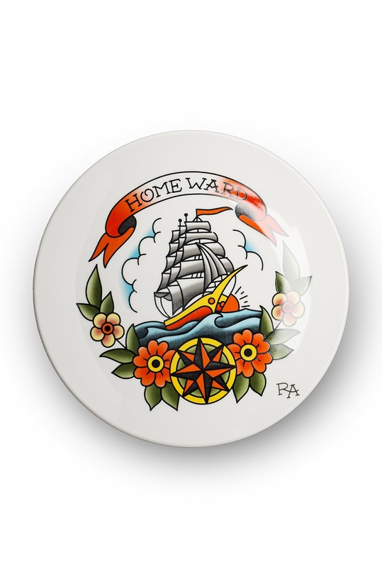 Bucătărie și bar Pols Potten un set de farfurii 4-pack 230.400.530 multicolor