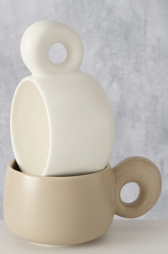 Boltze kubek Cezara multicolor 2024793.BEIGE