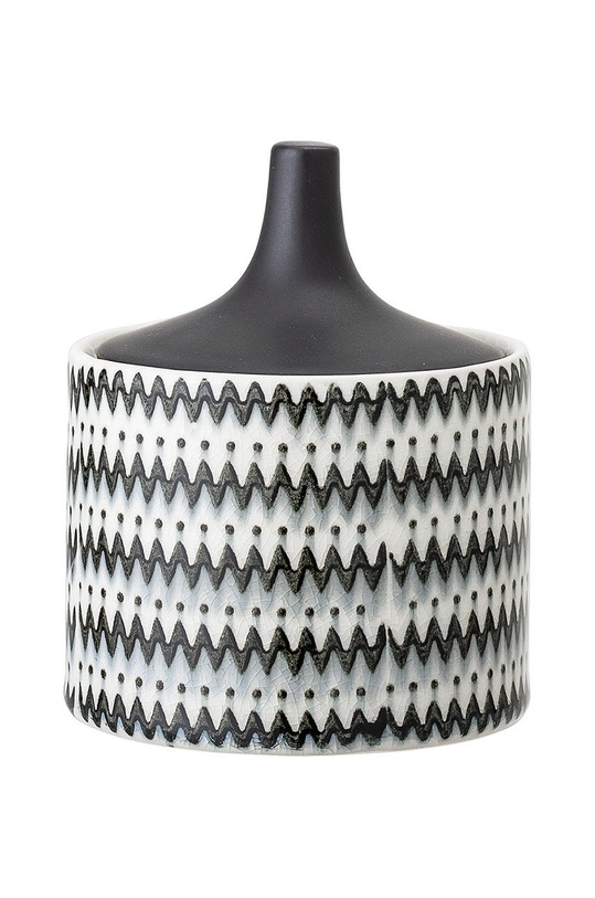 Bloomingville pojemnik z pokrywką czarny 82046061