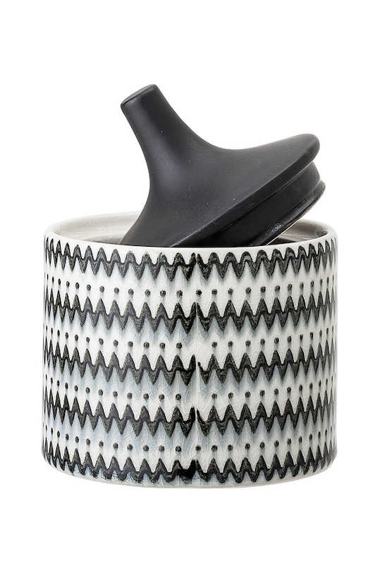 Bloomingville pojemnik z pokrywką 82046061 czarny AA00