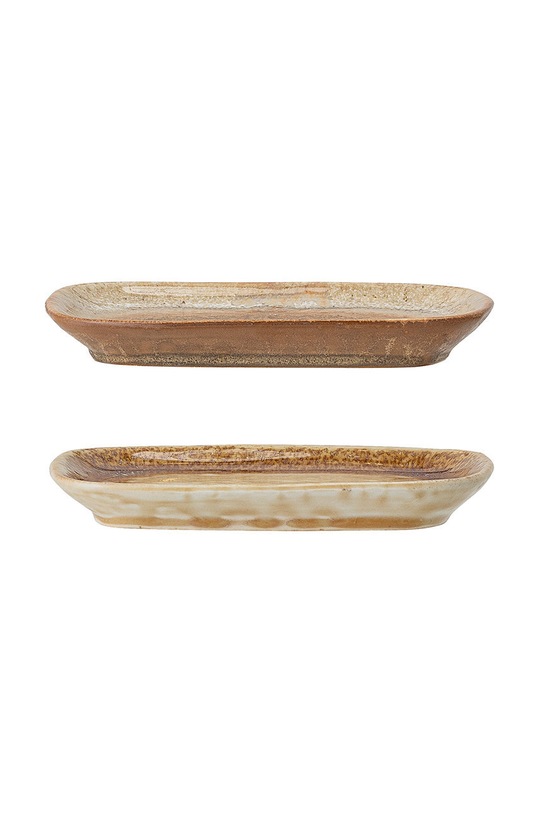 Bloomingville un set de farfurii 2-pack 82047849 maro AA00