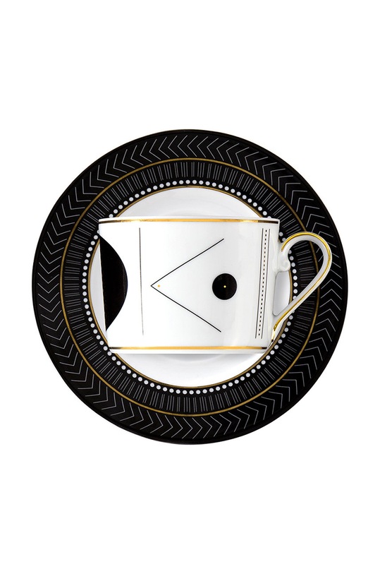 Sada šálků a podšálků Ćmielów Jenny Art Deco 401205012GX48