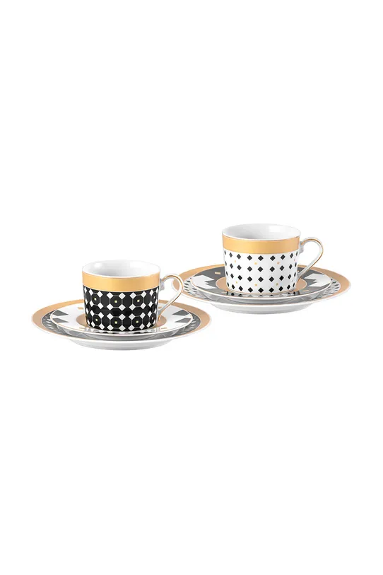 Ćmielów zestaw kawowy Jenny Pierrot 6-pack multicolor 780605412GX52