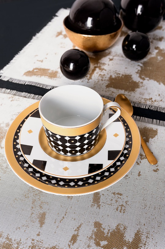 Ćmielów set de cafea Jenny Pierrot 3-pack 780305512G888