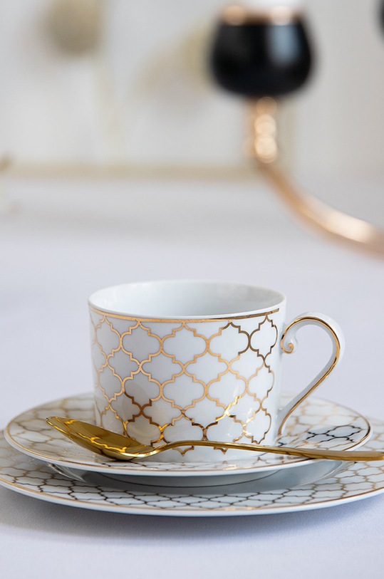 Ćmielów set de cafea Jenny Casablanca 3-pack 780305512G527 multicolor