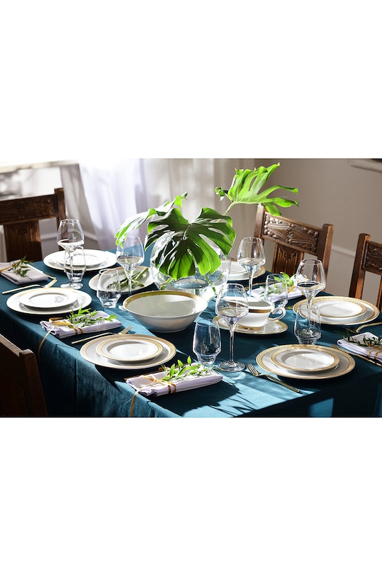 Кухня та бар Обідній сервіз Ćmielów Margaret 1025420K2G666 барвистий