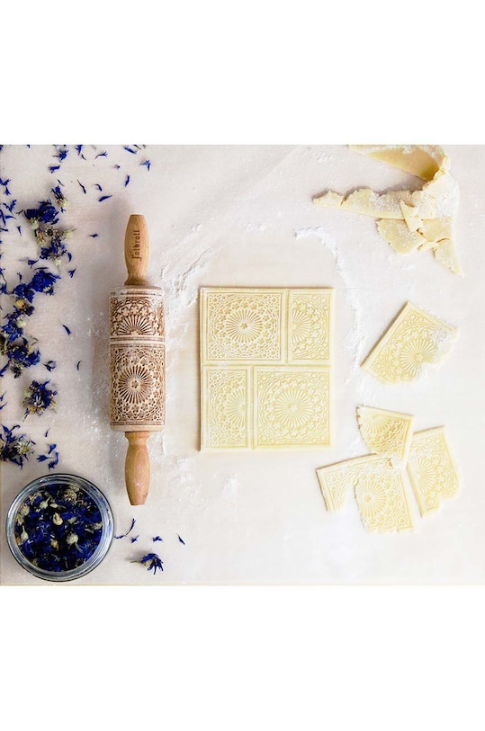 Folkroll wałek do ciasta multicolor 5907699054183