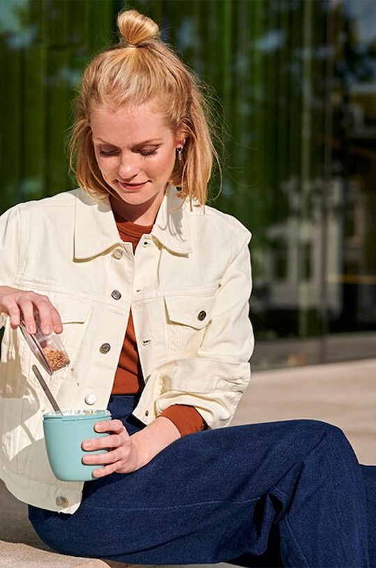 Kuchnia i bar Mepal pojemnik na żywność Ellipse 700 ml 107648099910 zielony