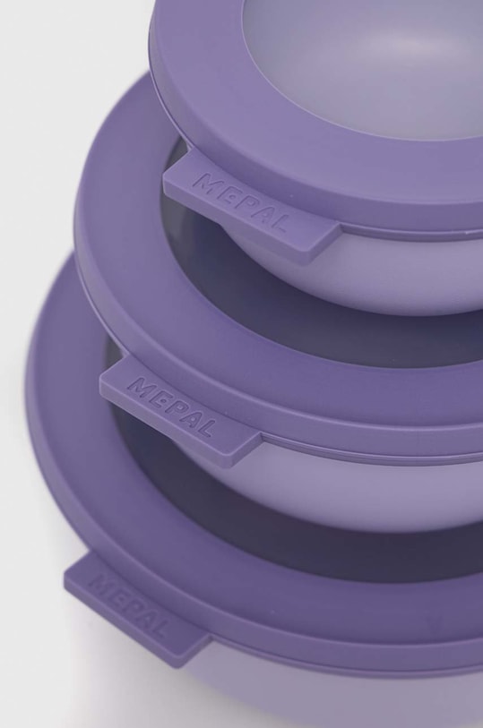Sada multifunkčních misek Mepal Cirqula 3-pack 106230074600 fialová AA00