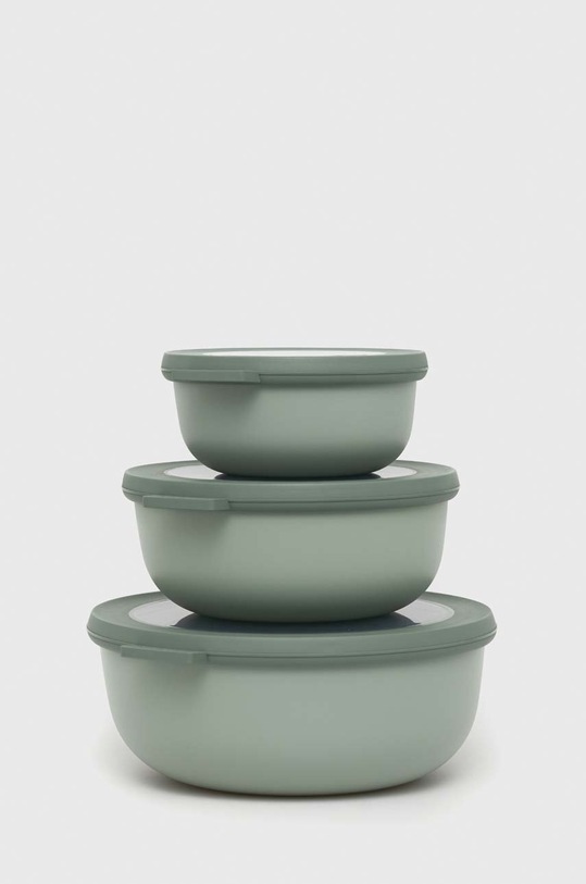 Mepal zestaw misek wielofunkcyjnych Cirqula 0,35/0,75/1,25L (3-pack) zielony 106230094700