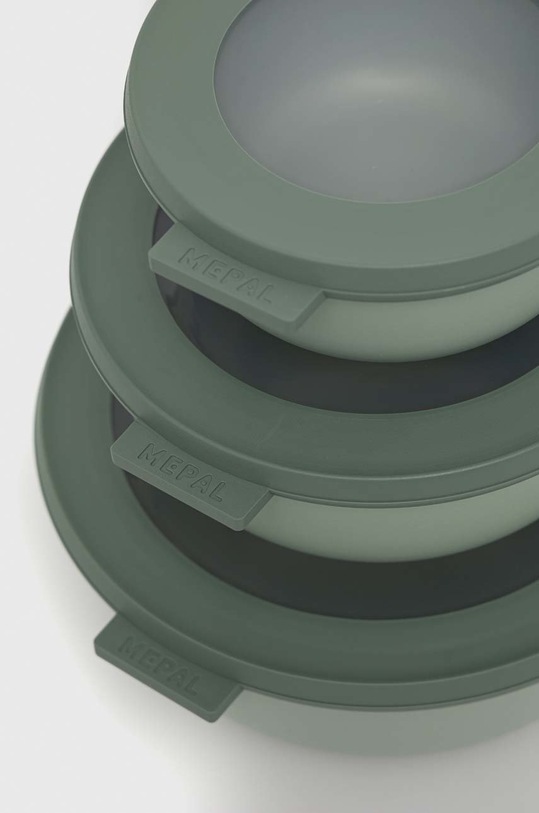 Mepal zestaw misek wielofunkcyjnych Cirqula 0,35/0,75/1,25L (3-pack) 106230094700 zielony AA00