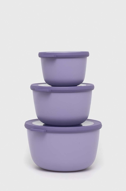 Mepal set de boluri multifuncționale Cirqula 3-pack violet 106231074600