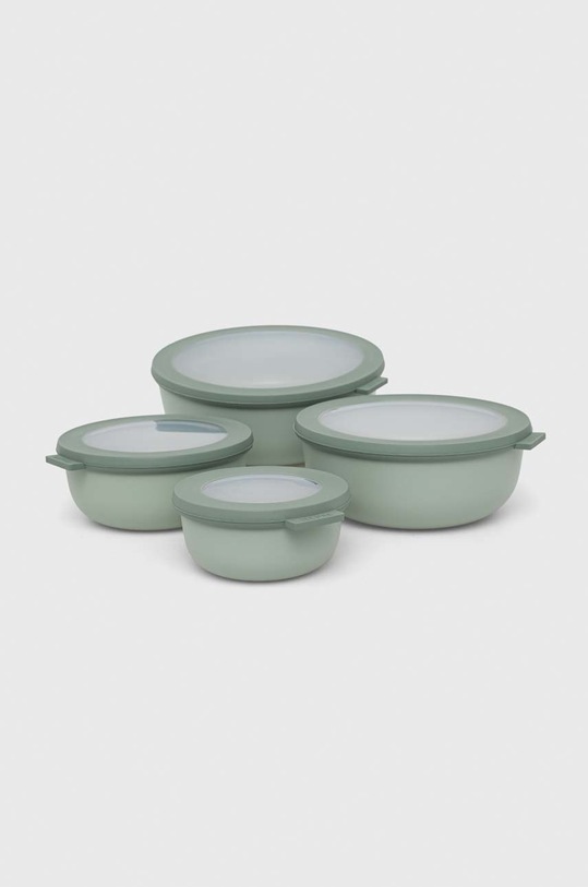 Komplet večnamenskih posod Mepal Cirqula 0,35/0,75/1,25/2,25L 4-pack 106232094700 zelena AA00