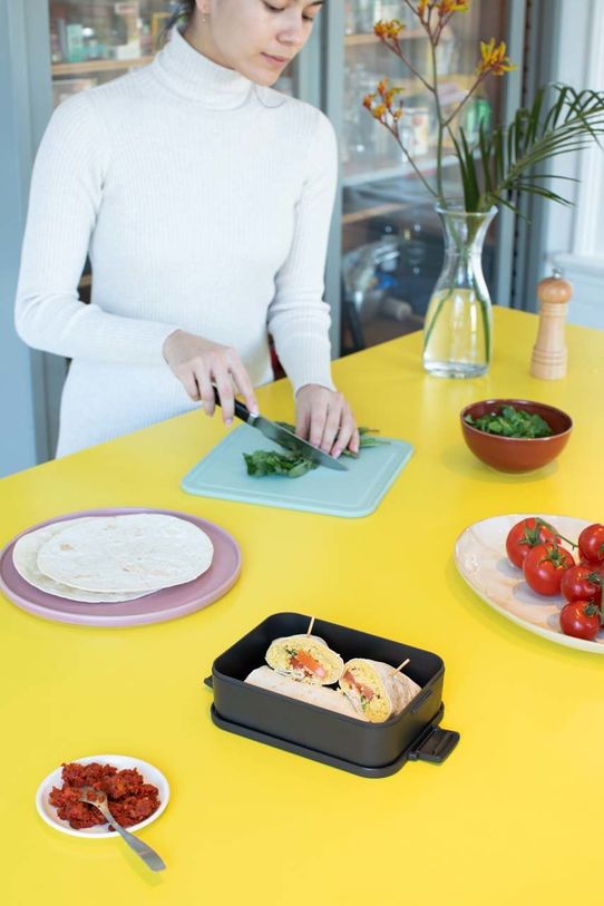 Контейнер для ланча Brabantia Make&Take, M серый 202520