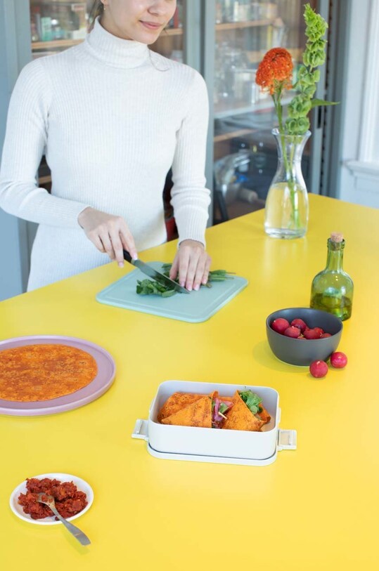 Bucătărie și bar Brabantia cutie pentru prânz Make&Take, M 202568 gri