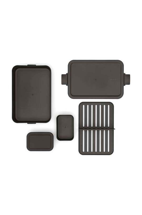 Ємність для ланчу Brabantia Make & Take L 203480 сірий AA00