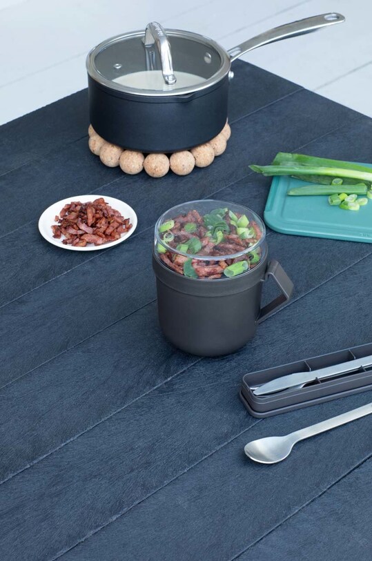 Kuchyňa a bar Nádoba na polievku Brabantia Make & Take, 0,6 L 203824 sivá
