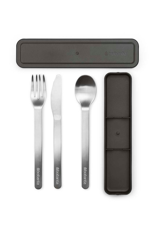 Súprava príborov v kufríku Brabantia 4-pak 206641 sivá AA00