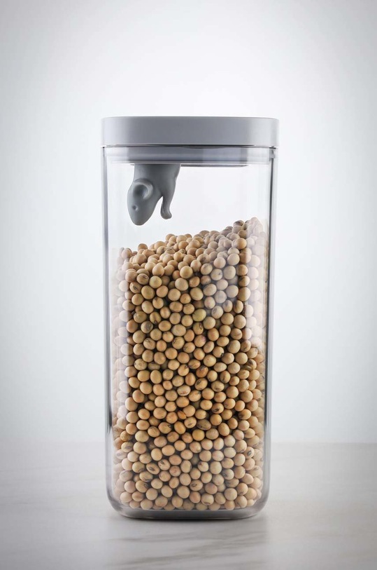 Кухня и бар Кутия с капак Qualy QL10346.CL.GY многоцветен