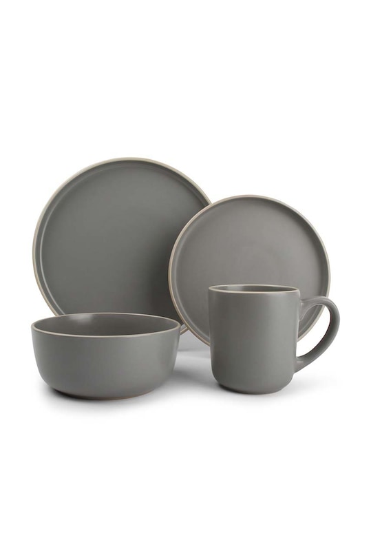 ONA zestaw obiadowy dla 4 os. Brim szary 683060
