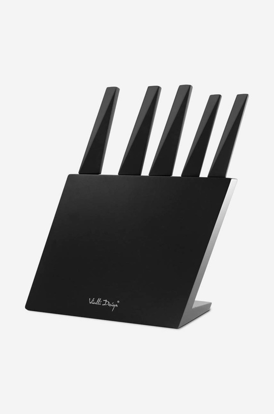 Komplet nožev z organizatorjem Vialli Design Volo 6-pack 5226 črna AA00