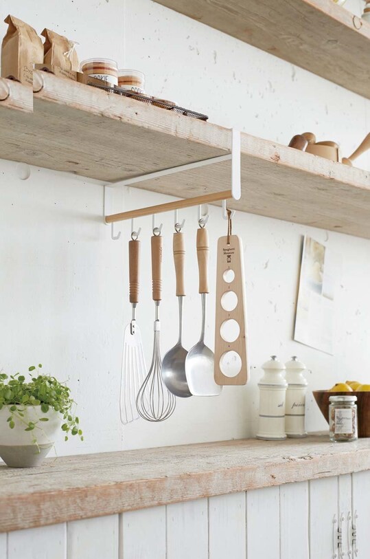 Yamazaki wieszak na akcesoria kuchenne Tosca 3156 biały AA00